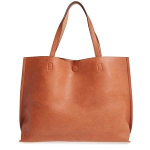 Faux Leather Reversible Tote from Nordstrom